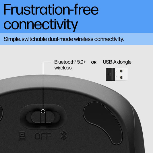HP 235 Slim Wireless (2.4GHz or Bluetooth) Mouse