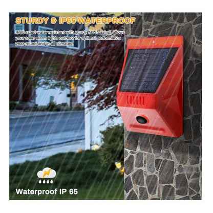 Outdoor Solar Motion Sensor Wireless Alarm