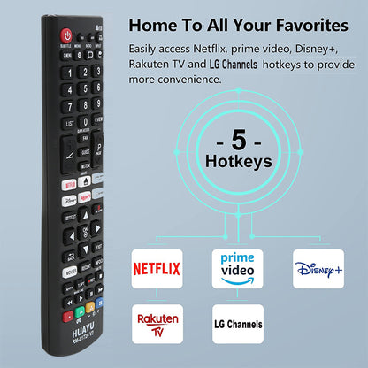 HUAYU RM-L1726 V2 LG  IR Smart TV remote control