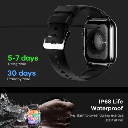 REMAX Watch 13 Series Amoled Display Smart Watch - Black
