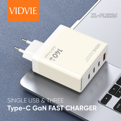 VIDVIE XL-PLE226 140W Super Fast GaN Charger