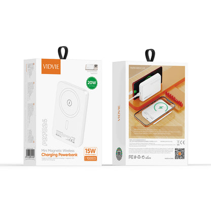 VIDVIE PB7024 10000mAh Wireless Charging Powerbank