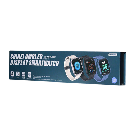 REMAX WATCH 13 AMOLED DISPLAY SMARTWATCH - Silver
