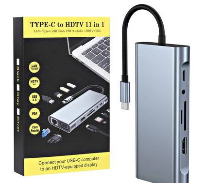 Pollen Tech 11-in-1 USB-C Docking Station
