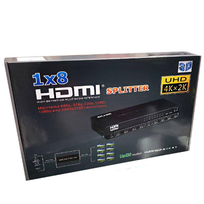 1x8 HDMI Splitter 1 in 8 Out 4K@30Hz
