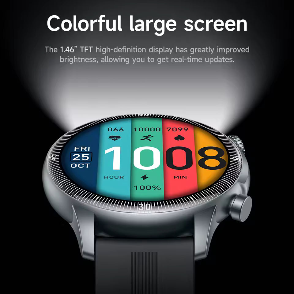 Hoco Y31 Smart Watch Bluetooth 5.3, AMOLED Display & IP68 Waterproof