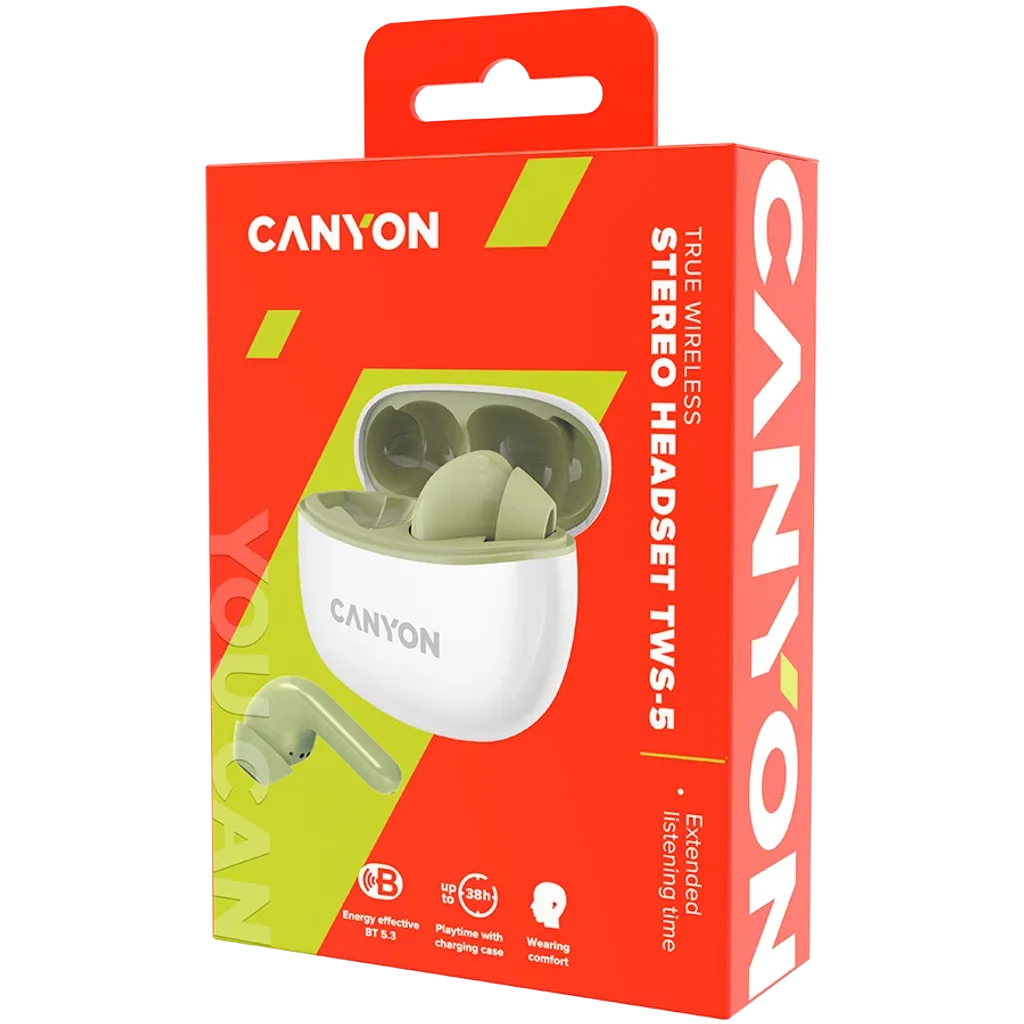 Canyon TWS-5 Wireless Bluetooth In-ear Headse