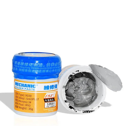 MECHANIC XG-50 Solder Paste  (35gm) – 183°C Melting Point