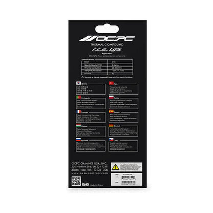 OCPC Thermal Paste for CPU, GPU, and VGA cards