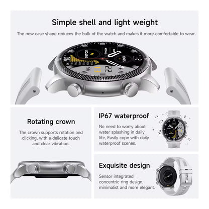 Hoco Y31 Smart Watch Bluetooth 5.3, AMOLED Display & IP68 Waterproof