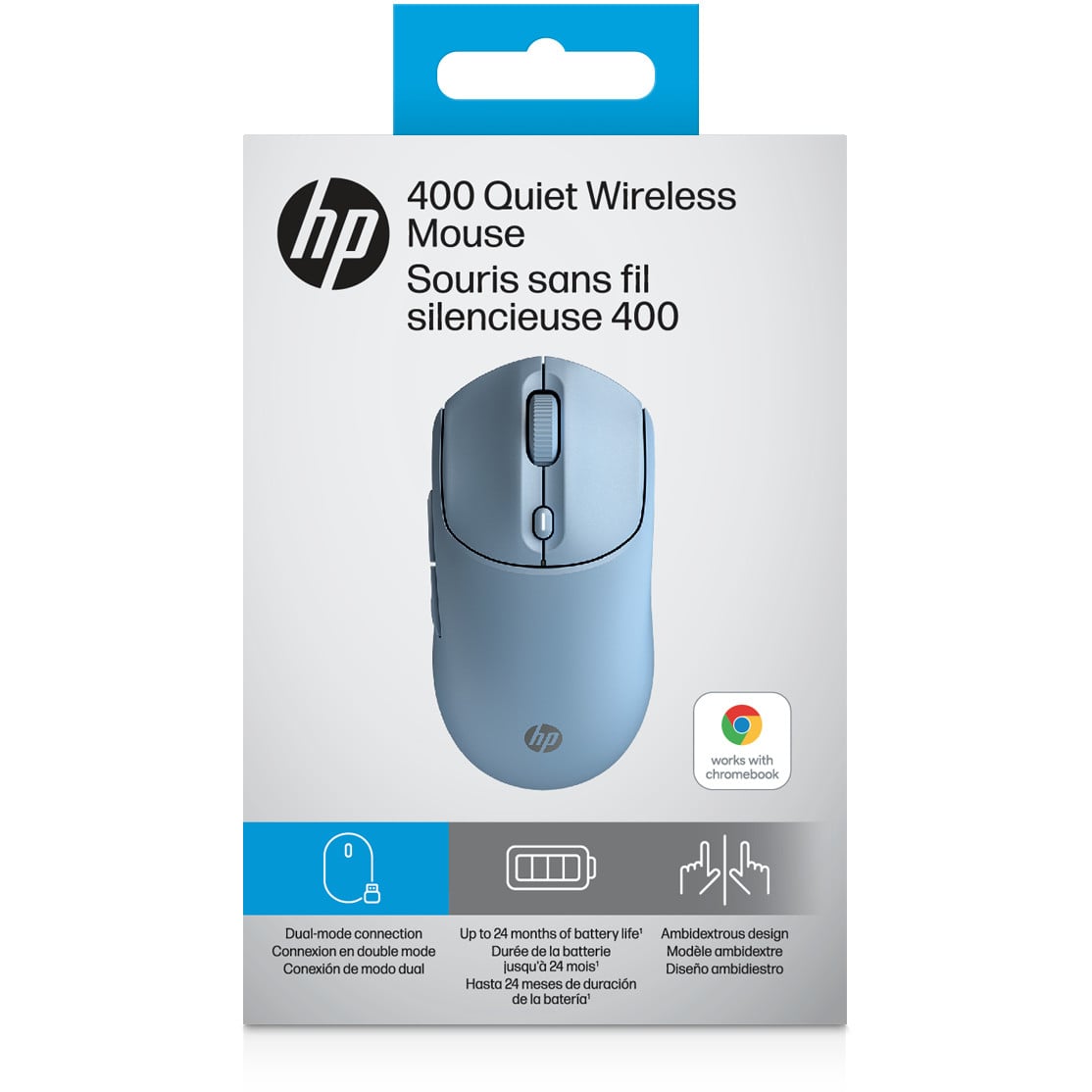 HP 400 Quiet Wireless Mouse