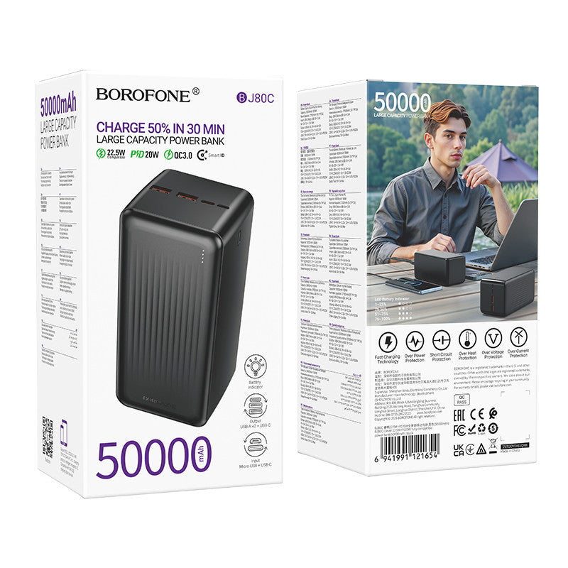 Borofone J80C Power Bank 50000mAh