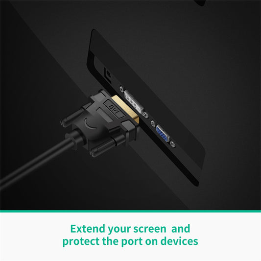 DVI Male To HDMI Female adapter cable - 17cm