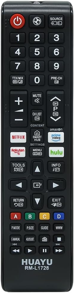 HUAYU RM-L1728 pro High Quality for Samsung BN59-01315A 4K UHD Smart IR TV Remote