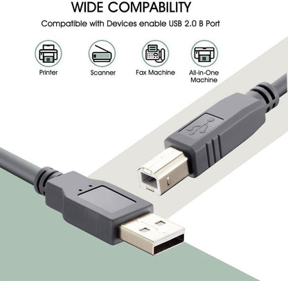 Pollen USB 2.0 Printer Cable  - 1.8m