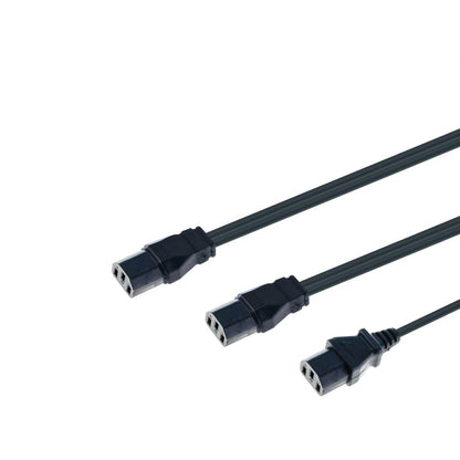 Pollen  IEC13 Dedicated 3 Headed Power Cable - 3.8M