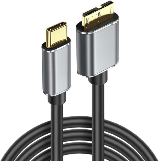 Kakusiga USB Type-C to Micro-B Hard Drive Data Cable, 0.5m