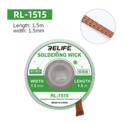 RELIFE Soldering Wick Braid Desolder Desoldering Wire