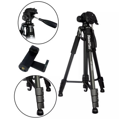 NeePho NP-8850 Professional Camera & Phone Tripod 175cm