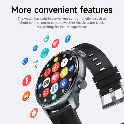 Hoco Y31 Smart Watch Bluetooth 5.3, AMOLED Display & IP68 Waterproof