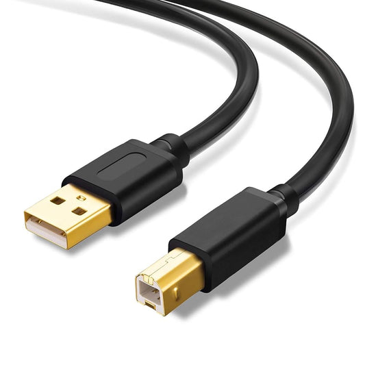Pollen USB 2.0 Male to USB-B Male Printer Cable,
