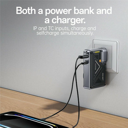 YESIDO (YP89) 5-IN-1 Fast GaN Charger & 10,000mAh 22.5W Power Bank