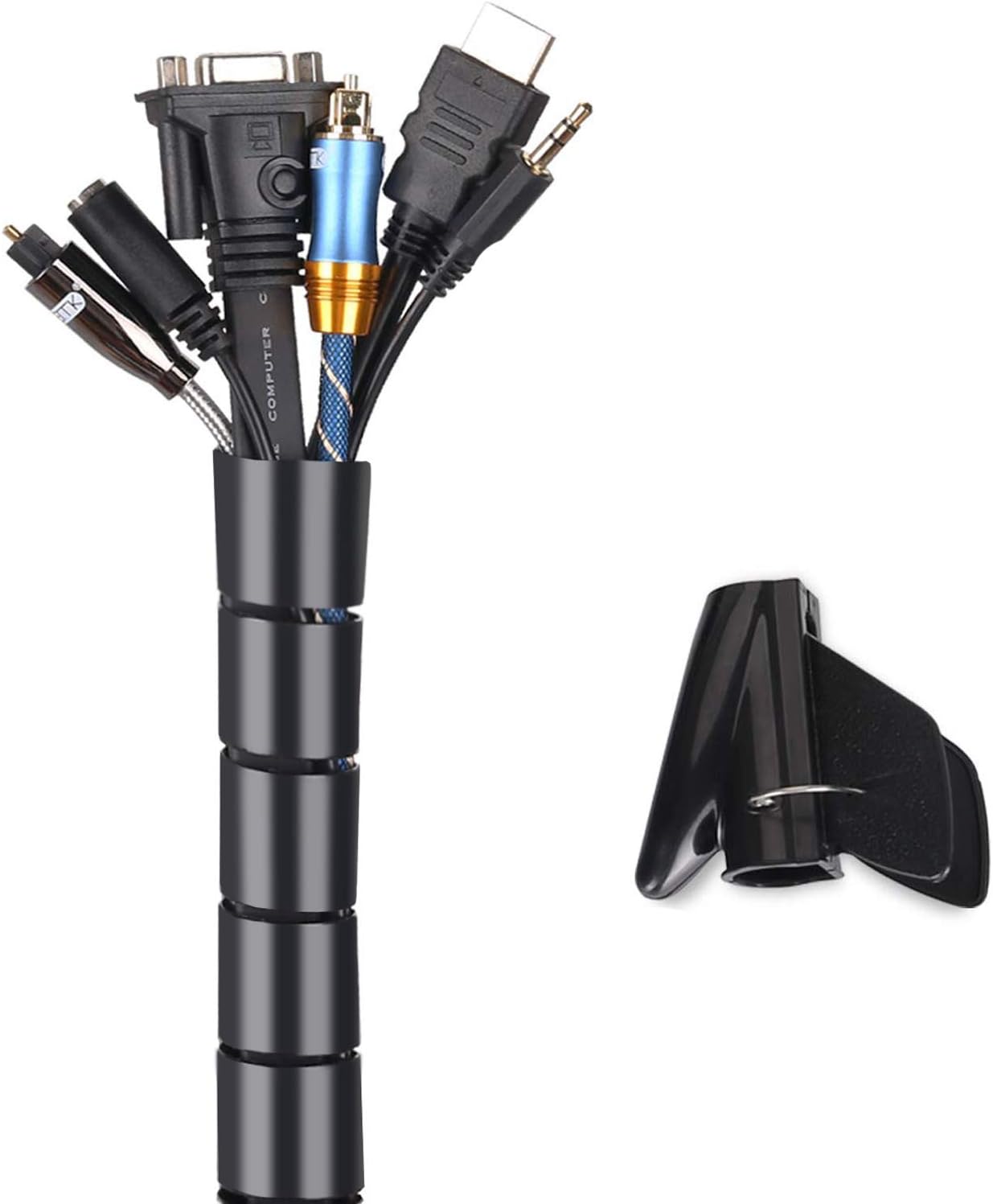 UGREEN LP121 Cable Protection Tube 25mm x 3M – Black