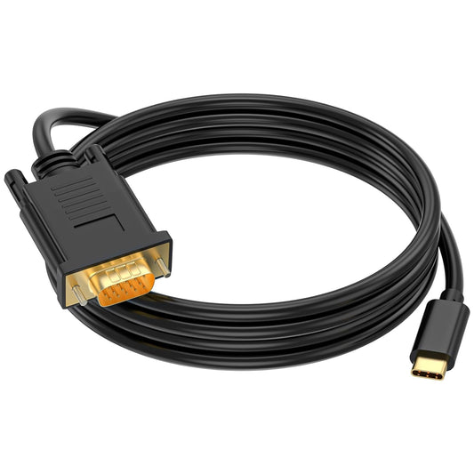 Pollen USB Type-C To Vga Cable Black - 1.8m