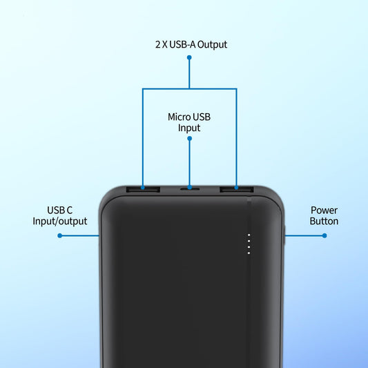 PHILLIPS DLP6812NB 10000mAh power bank