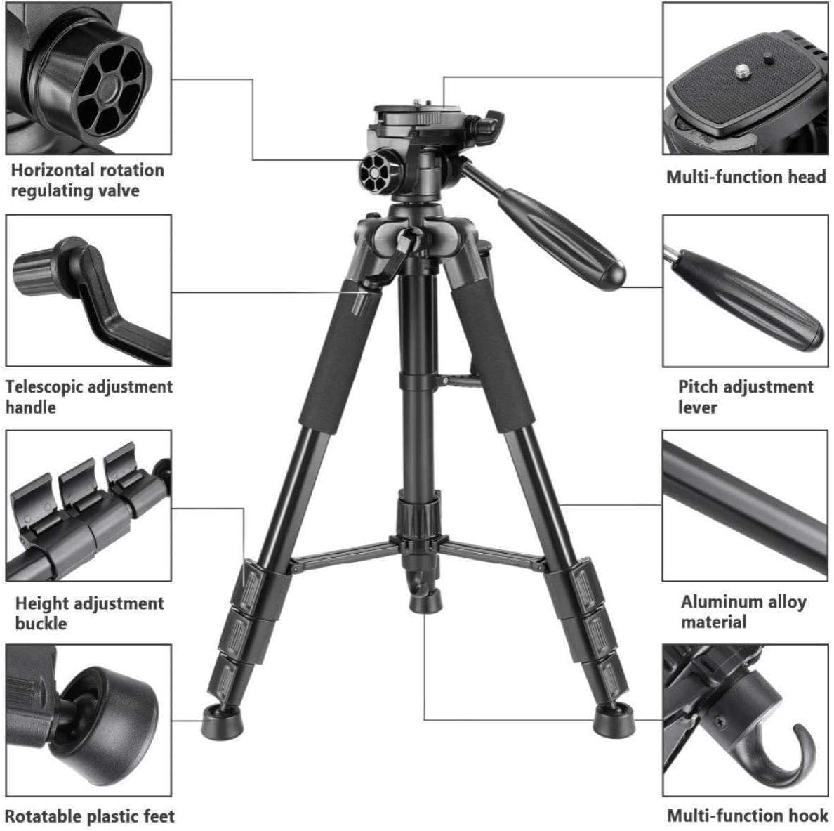 NeePho NP-8860 Heavy Duty Tripod stand for Camera & Phones