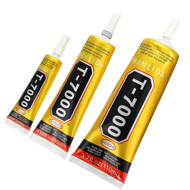 T-7000 Adhesive Black Glue for Cellphone LCD Repair & Crafting