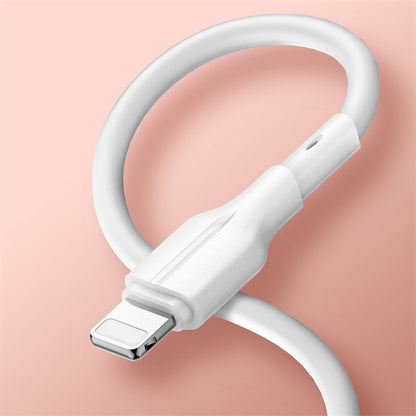 LDNIO LS842 Fast Charging 25w Data Cable - Micro/Lightning/Type-C - 2m