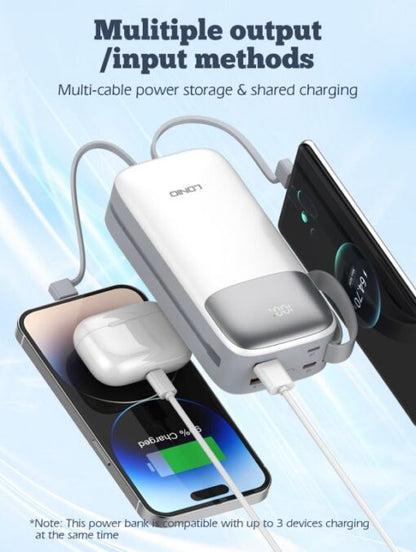 LDNIO PQ30 30000mah 22.5W Fast Charging Power Bank