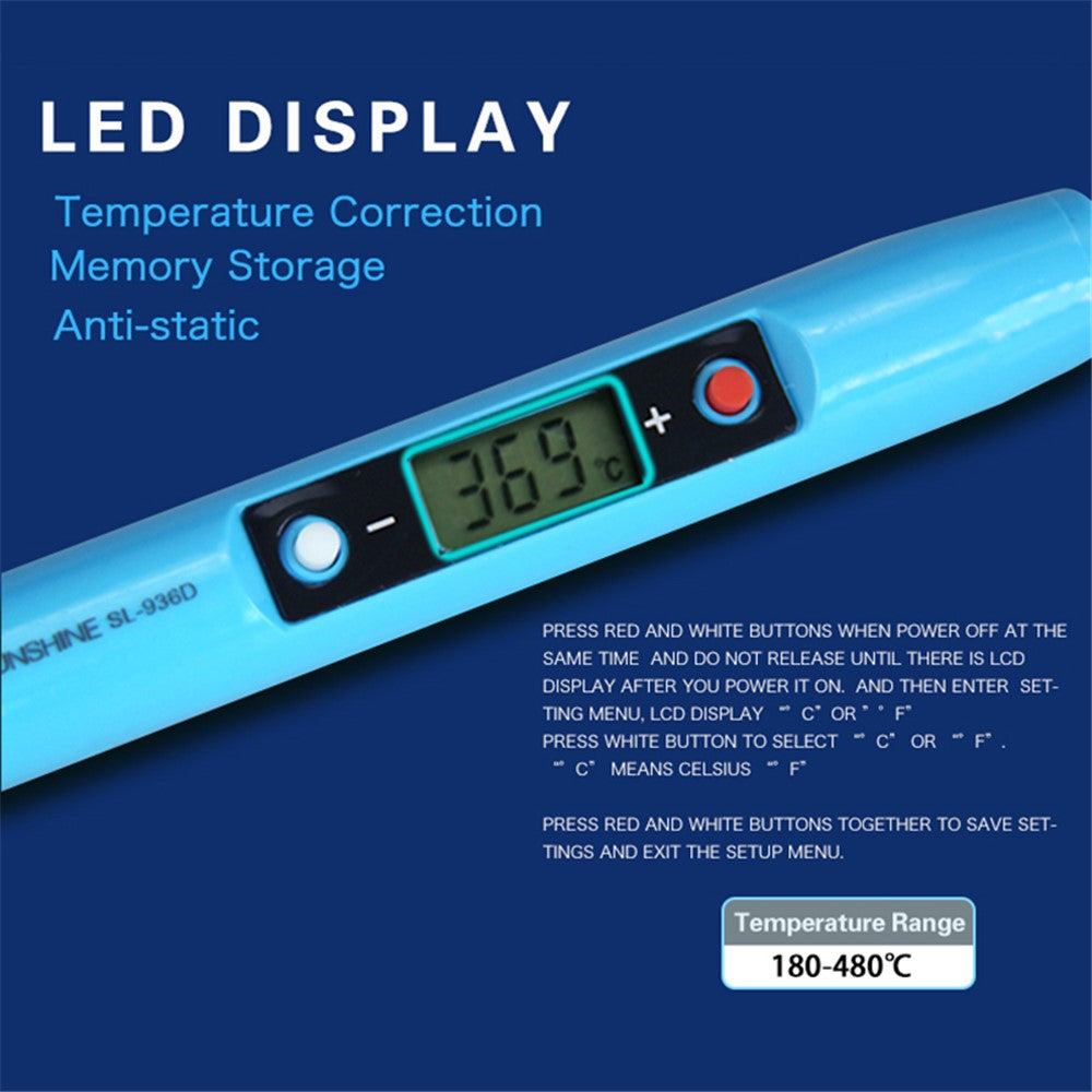 SUNSHINE SL-936D digital soldering iron