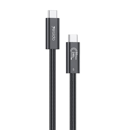 YESIDO CA211 Thunderbolt 5 USB-C to USB-C Cable 80Gbps 240W Fast Charging 16K Video Cable