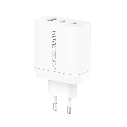 VIDVIE PLE262  Dual Type-C & USB GaN Fast Charger