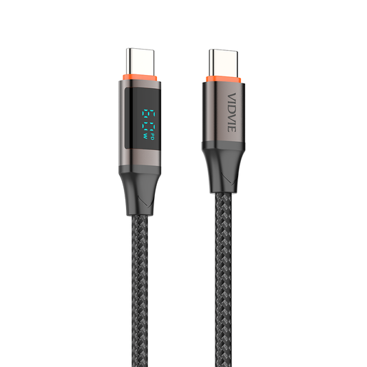 VIDVIE CB4036C&C 60W Type-C to Type-C Data Cable -1.2m