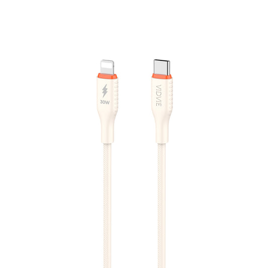 VIDVIE CB4050C&i Type-C to iPhone 30W Data Cable - 1m