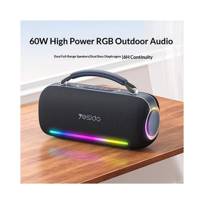 YESIDO YSW43 60W Portable Bluetooth Speaker