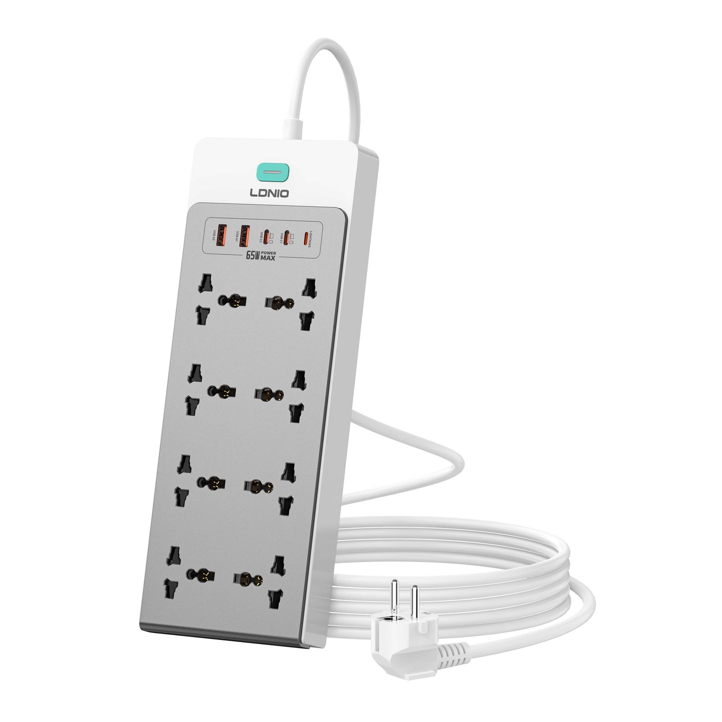 LDNIO SC4 13-in-1 Multi-function power strip