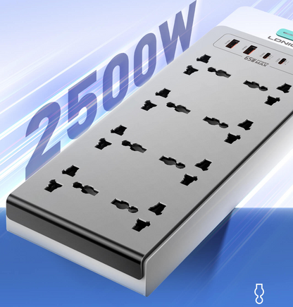 LDNIO SC4 13-in-1 Multi-function power strip
