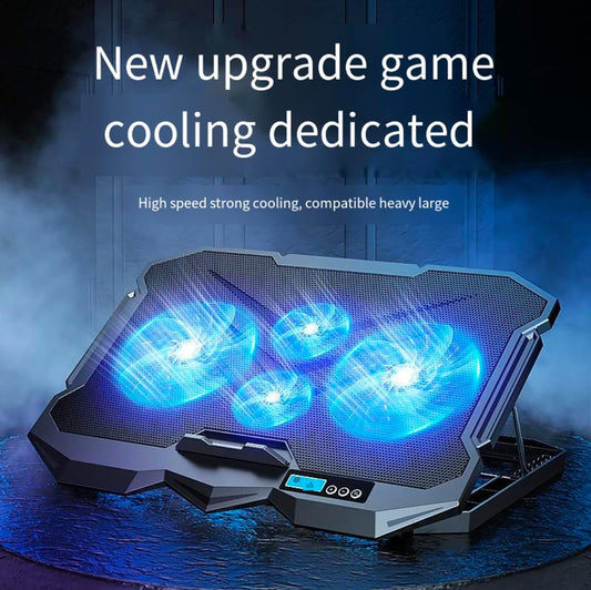 MIKUSO-068 Gaming Laptop Cooler with LED Screen