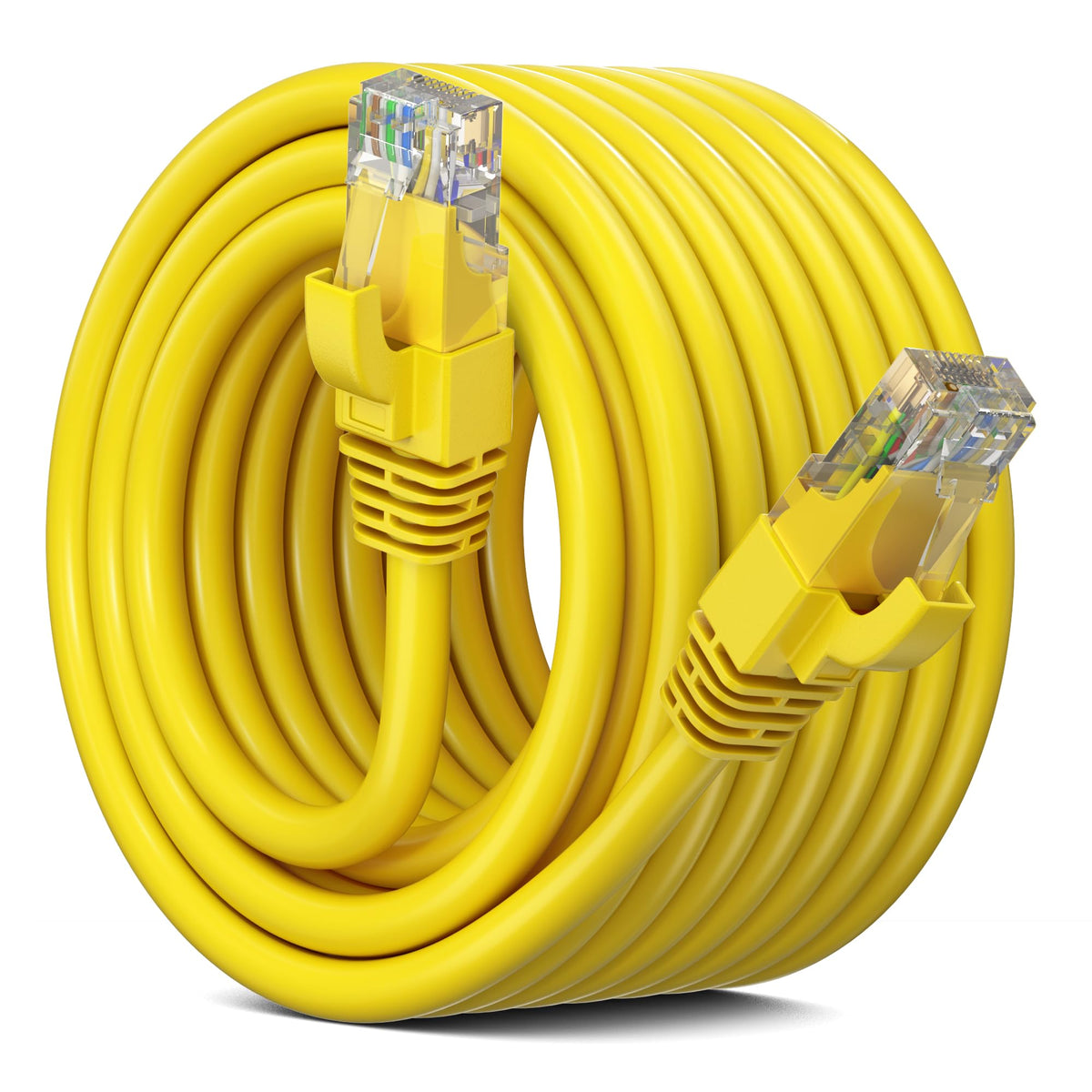 Pollen CAT6 Ethernet Patch Cable  UTP, 24AWG - Yellow