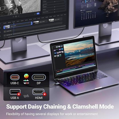 USB C to DisplayPort 8K@60Hz Cable - 1.8m
