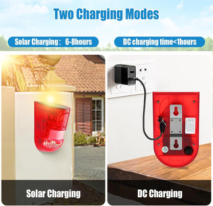 Outdoor Solar Motion Sensor Alarm