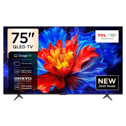 TCL P8K UK 4K 75 Inch QLED HDR Smart TV