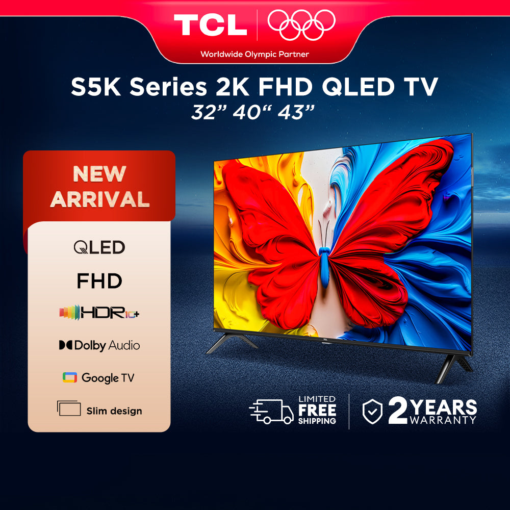 TCL S5K 32 Inch 2K FHD QLED Google TV