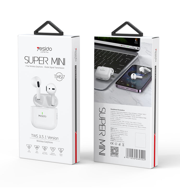 Yesido TWS17 Bluetooth 5.1 TWS Earbuds