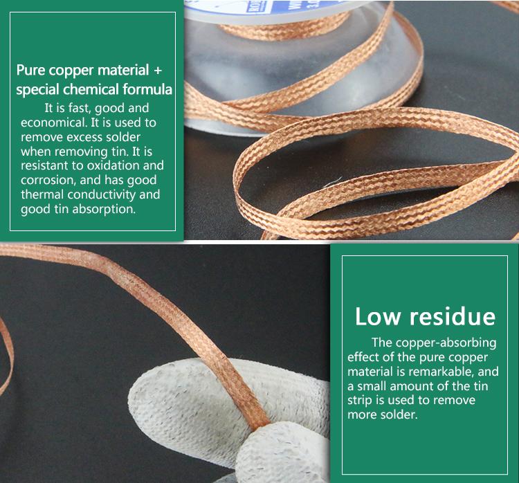 RELIFE Soldering Wick Braid Desolder Desoldering Wire