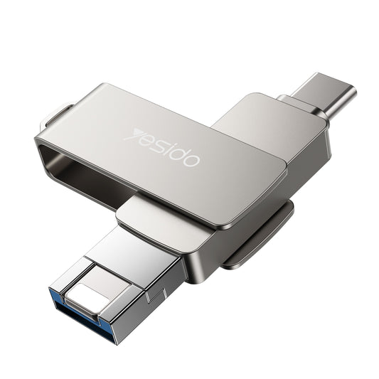 Yesido FL12 16 USB Flash Drive 3 in 1 (Type-C - Lightning & USB